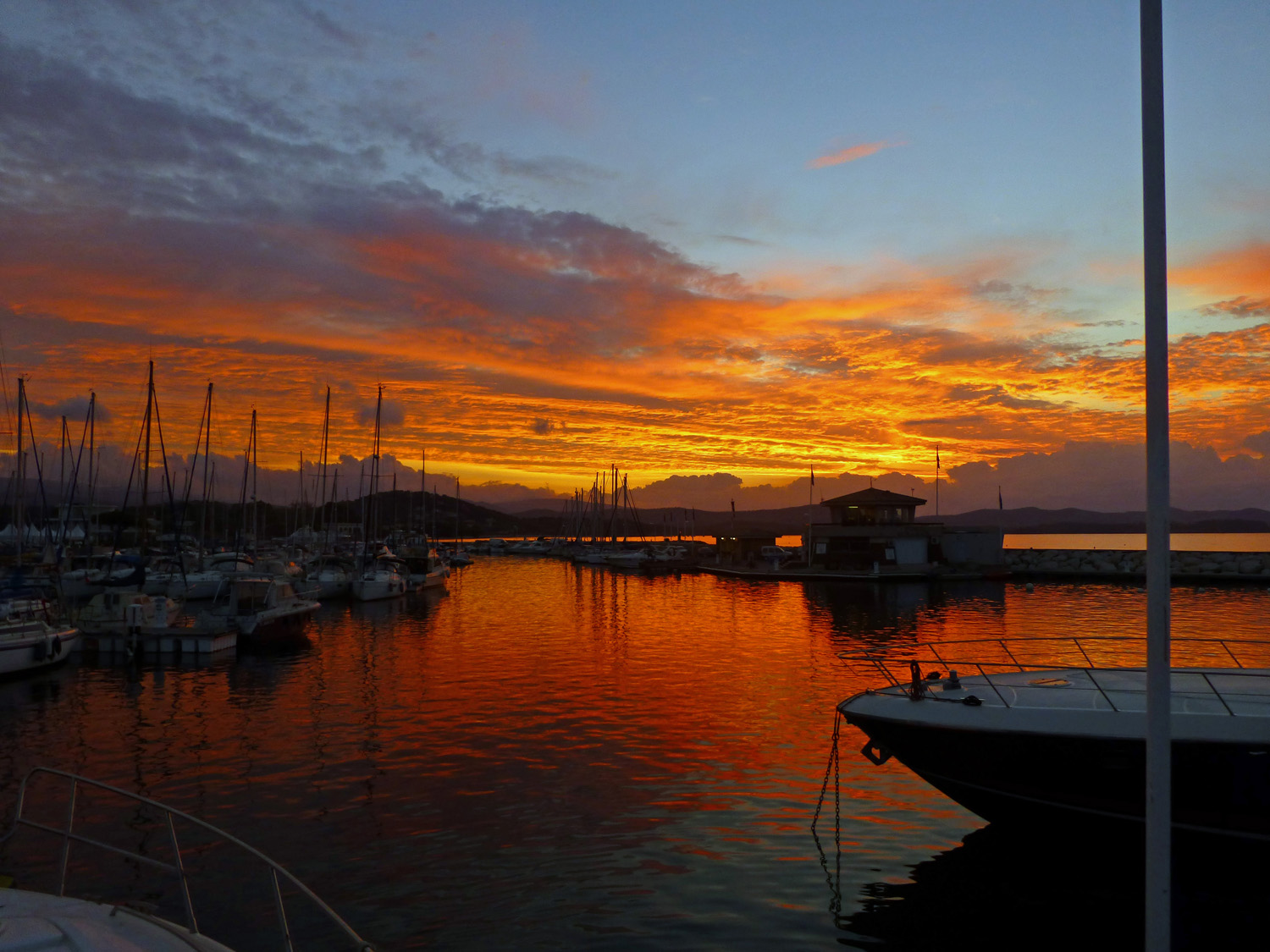 2018 09 15 coucher de soleil le soir de la paella 3