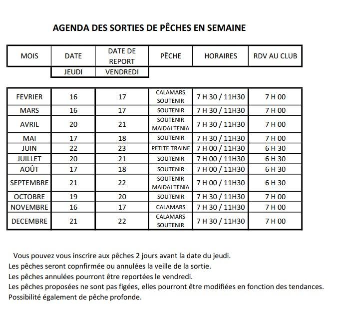 2023 agendasemaine