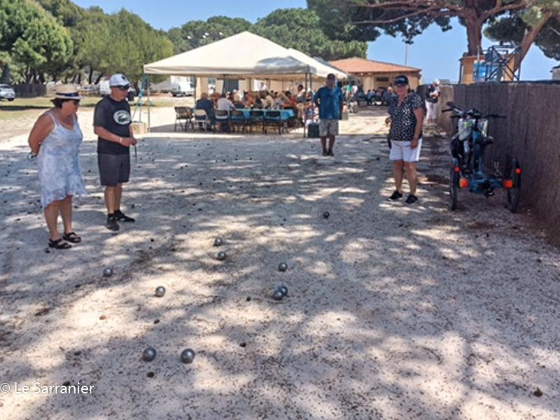 et partie de boules