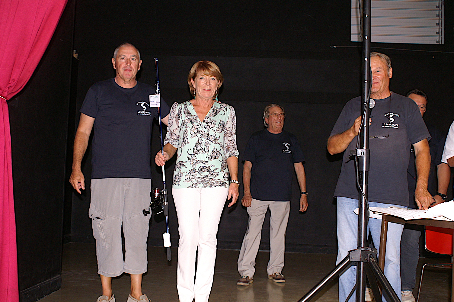 La remise des prix - premier prix féminin à Jacquelinejpg