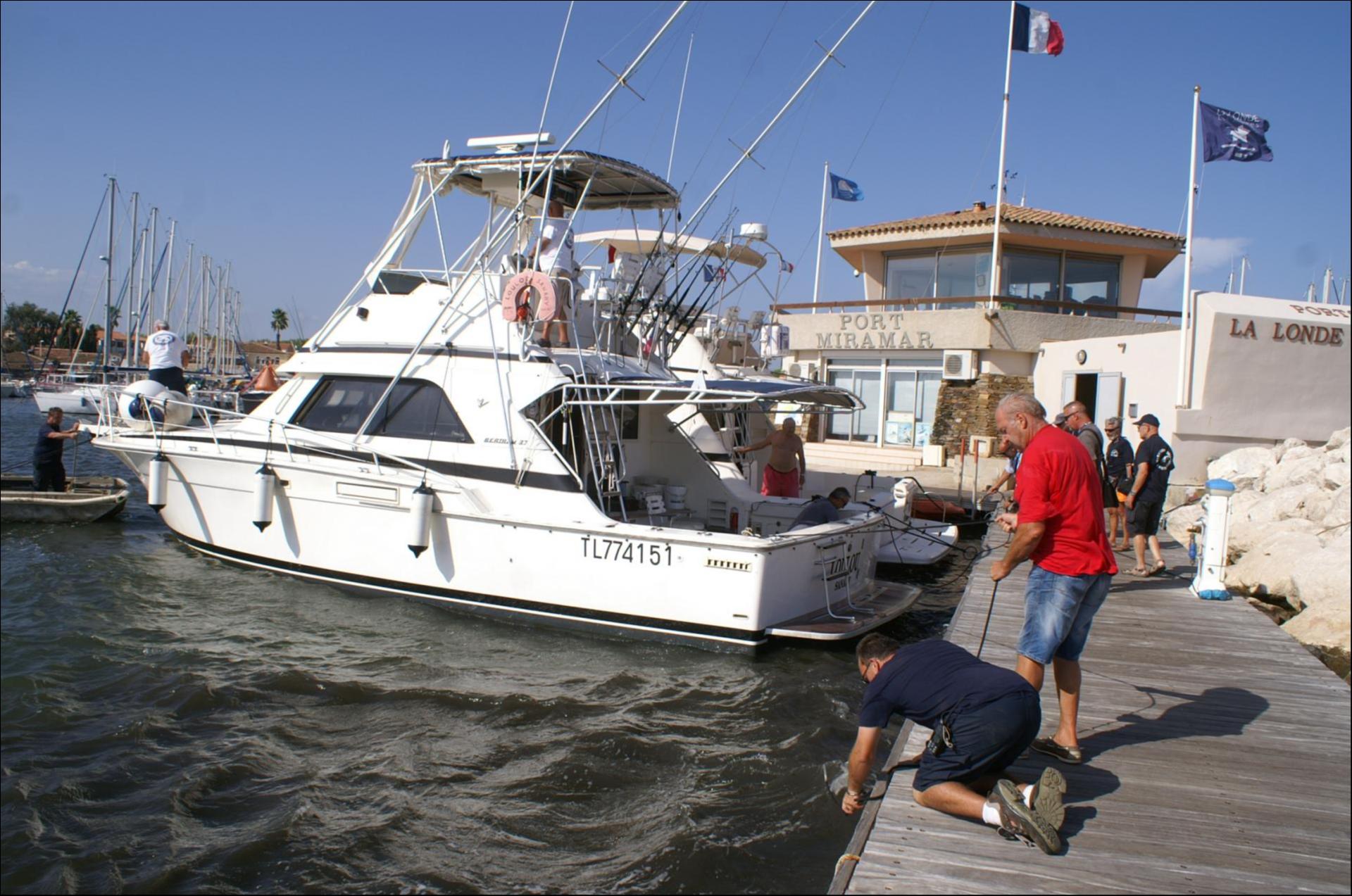 LOULOU à l'amarrage 3